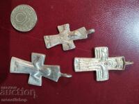 3 pieces of crosses in BYZANTINE style