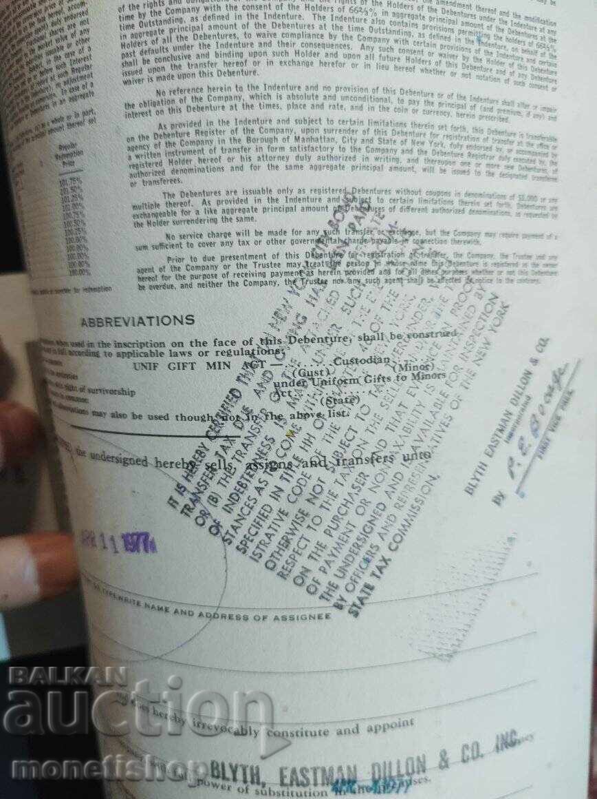 American securities with price 75.00 BGN | € 38.35 American securities with price 75.00 BGN | € 38.35