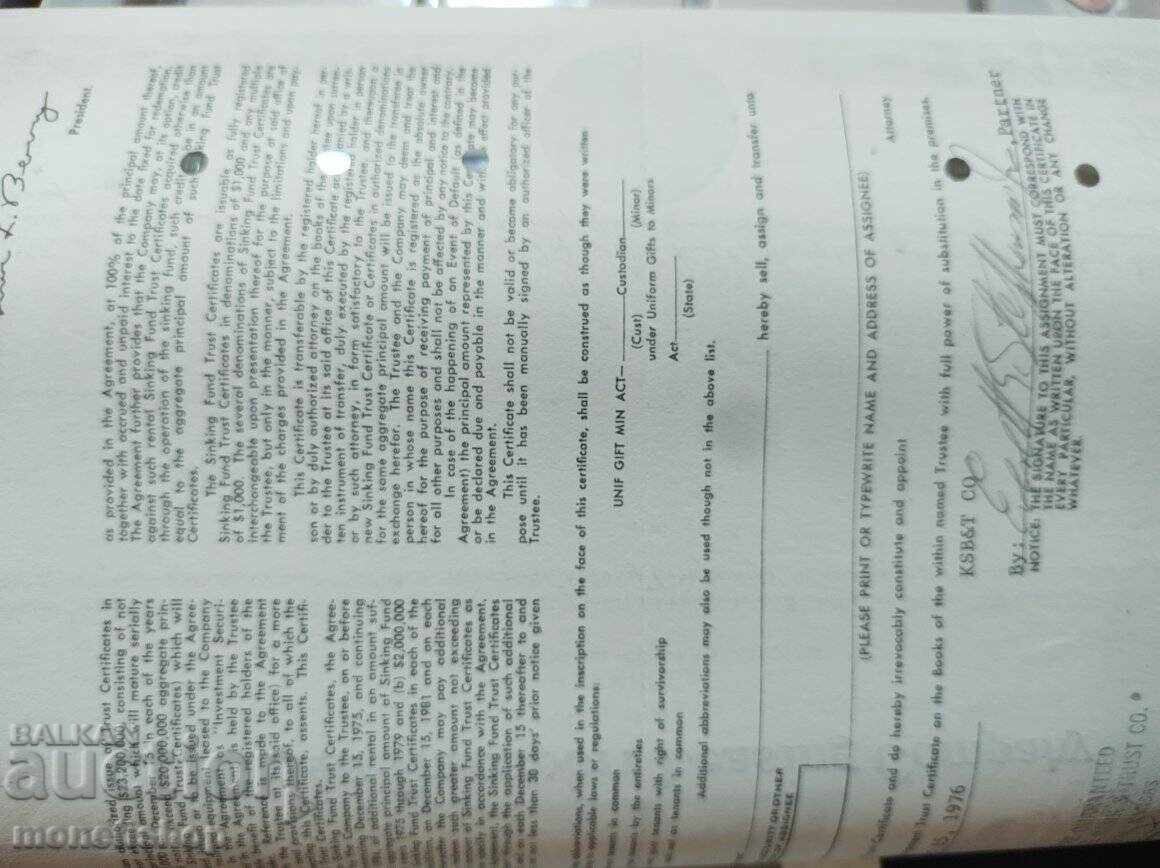 American securities with price 75.00 BGN | € 38.35 American securities with price 75.00 BGN | € 38.35