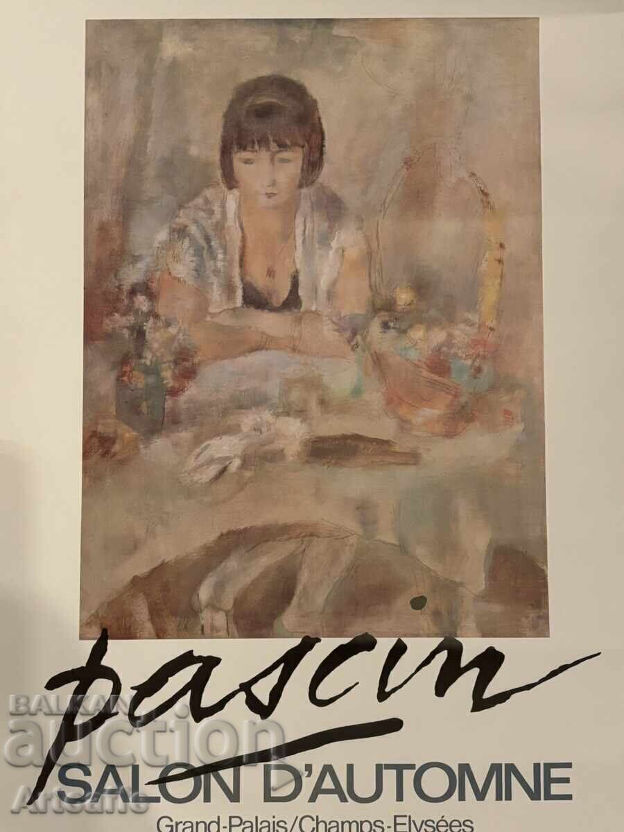 Αλλά Jules Pasquin-1980 πρωτότυπη αφίσα της έκθεσης με τιμή € 110.00 | 215.14 BGN