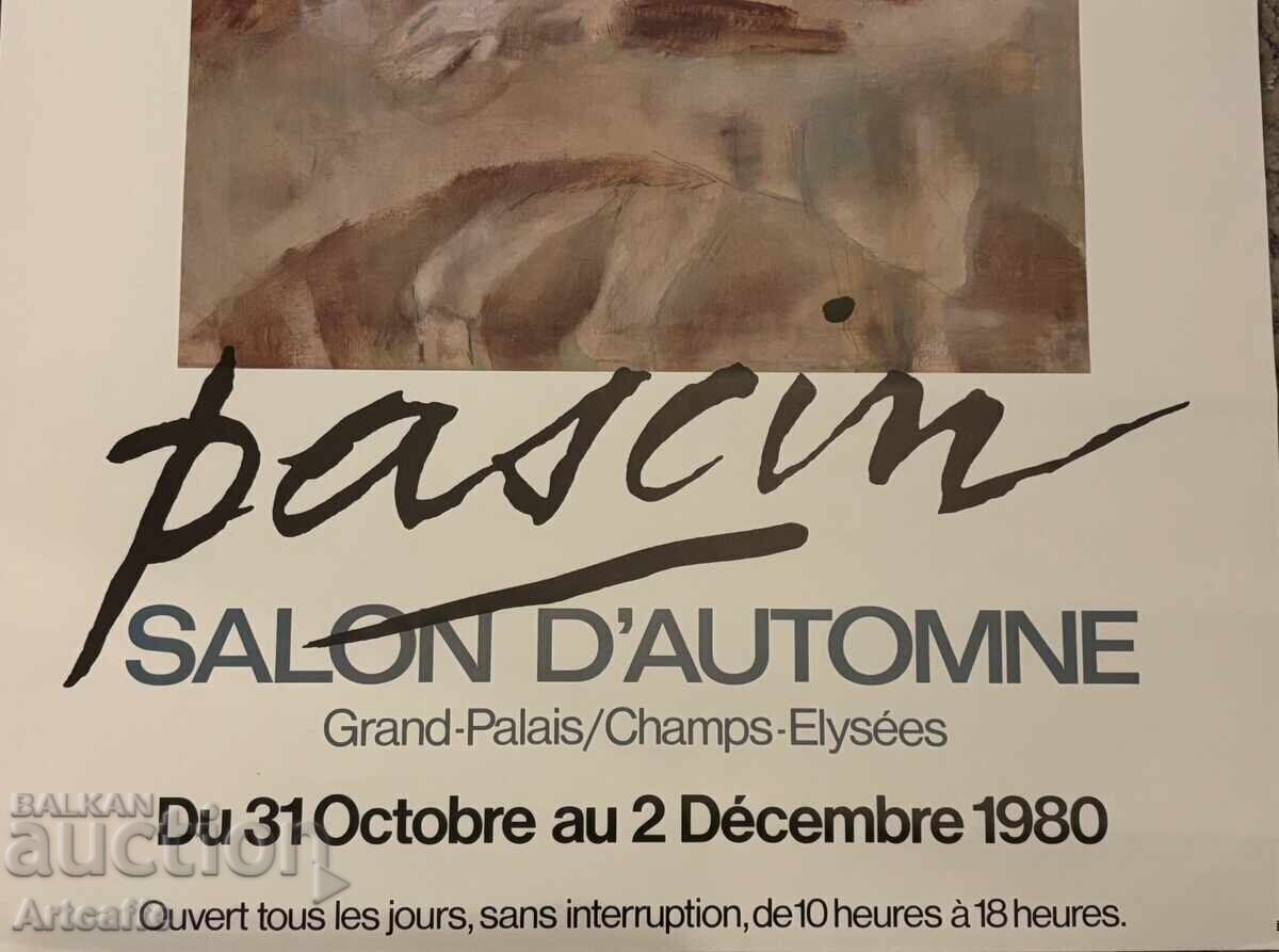 Delivery of But Jules Pasquin-1980 original exhibition poster Delivery of But Jules Pasquin-1980 original exhibition poster