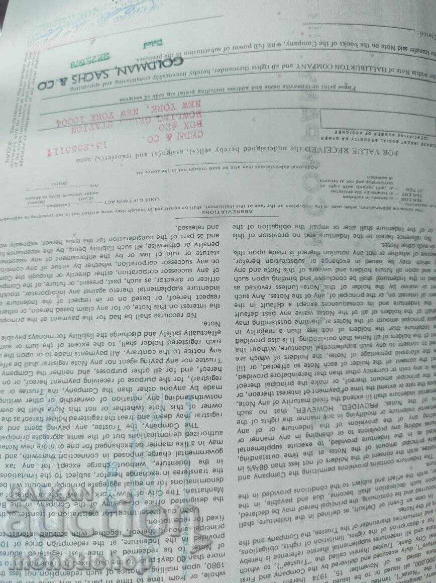 Auction American securities Auction American securities