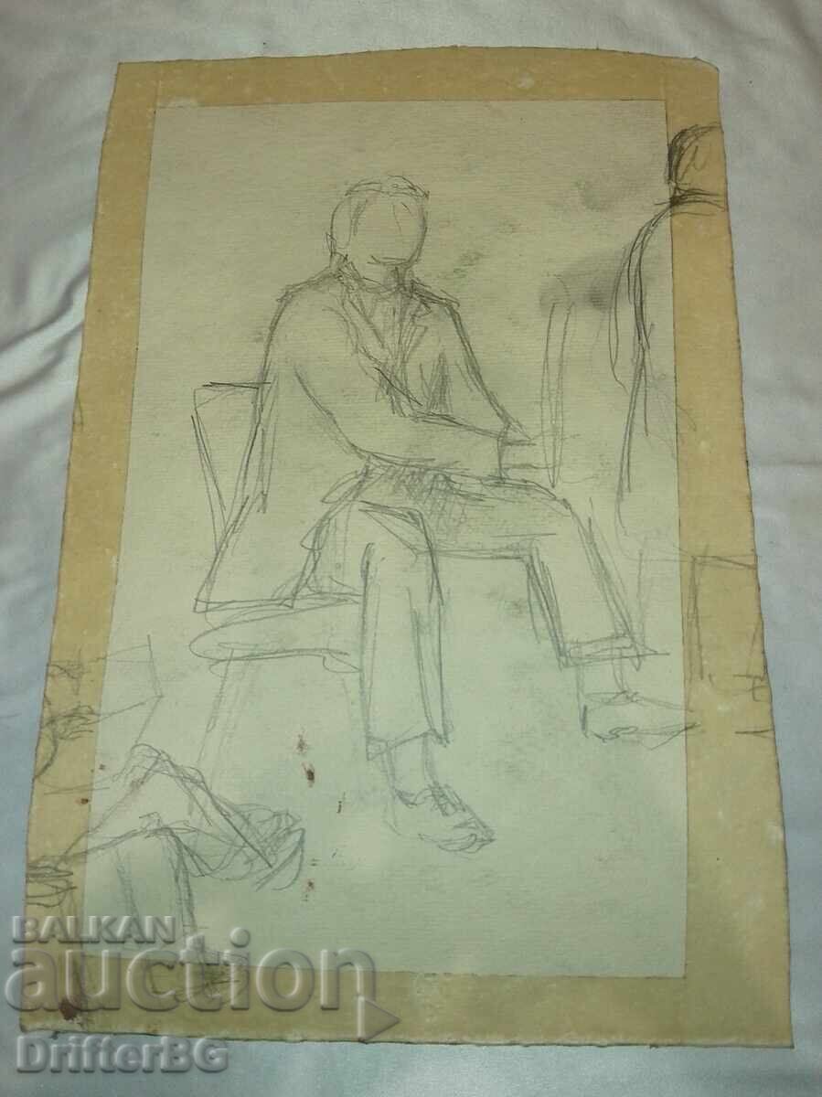 Livrarea Desen acuarela pe carton 31/21 cm Livrarea Desen acuarela pe carton 31/21 cm