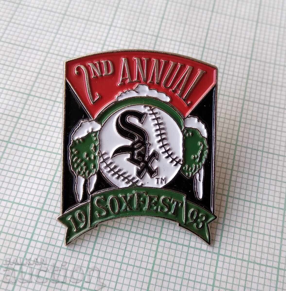 18154 Badge - Baseball Team Chicago White Sox USA Baseball with price 4.00 BGN | € 2.05 18154 Badge - Baseball Team Chicago White Sox USA Baseball with price 4.00 BGN | € 2.05