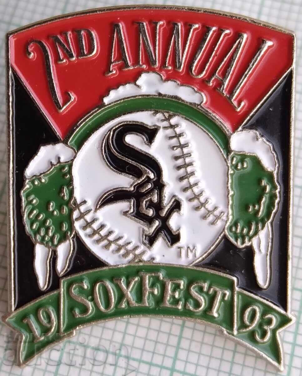 18154 Badge - Baseball Team Chicago White Sox USA Baseball 18154 Badge - Baseball Team Chicago White Sox USA Baseball