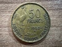 France - 50 francs (1953) - B