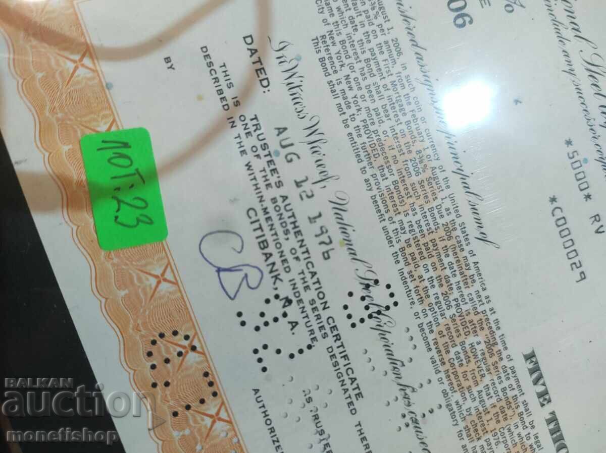 Auction American securities Auction American securities