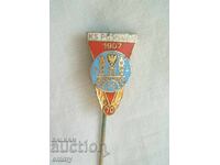Football badge - 70 years of KS Posnania, Poland