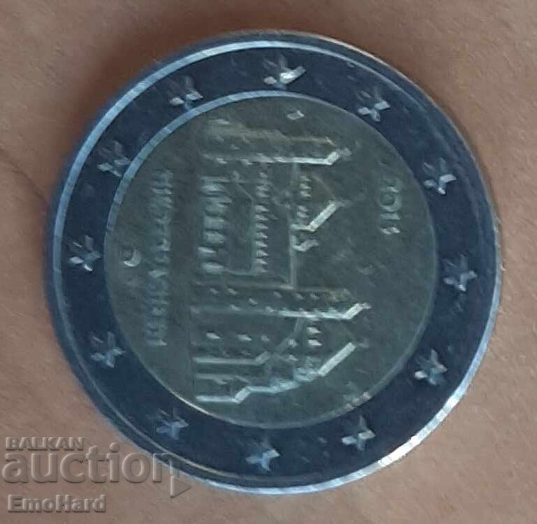 Germania 2 evro 2014 -   Nederzahen D with price 6.00 BGN | € 3.07