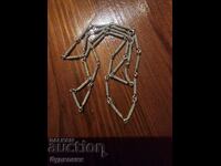 Silver chain 52cm. 925 Sample.