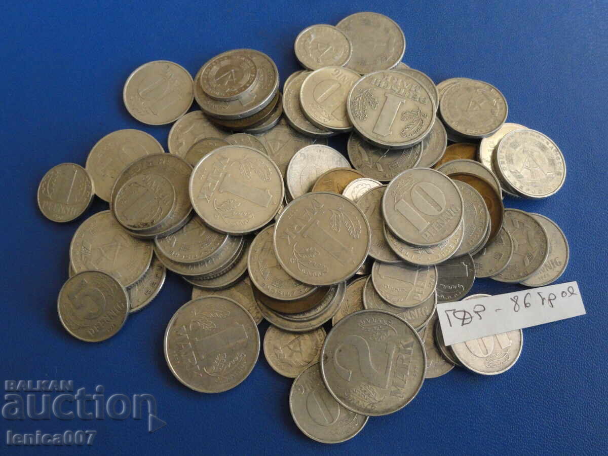 Germany (GDR) - Coins (86 pieces)