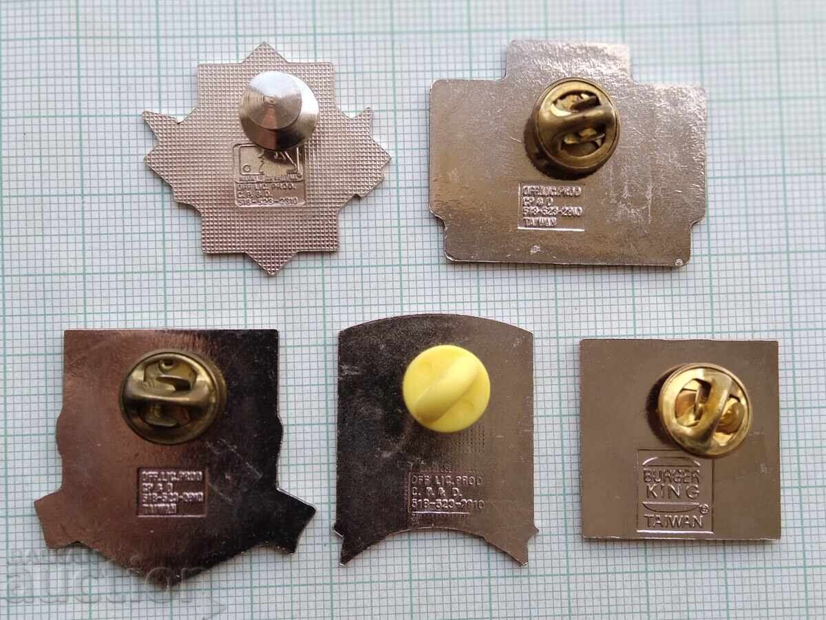 Delivery of 18169 Baseball Team Chicago White Sox USA Baseball - LOT-5pcs