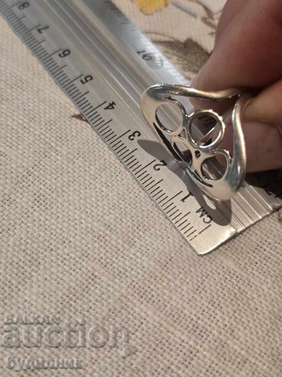 Silver Solid Ring 19mm 925 Sample. with price 24.99 BGN | € 12.78