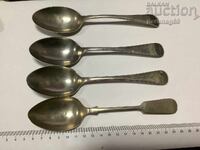 LOT OF SPOONS - OLD Lot of 4 pieces