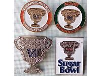 18171 Sugar Bowl New Orleans USA American Football LOT-4 τεμ