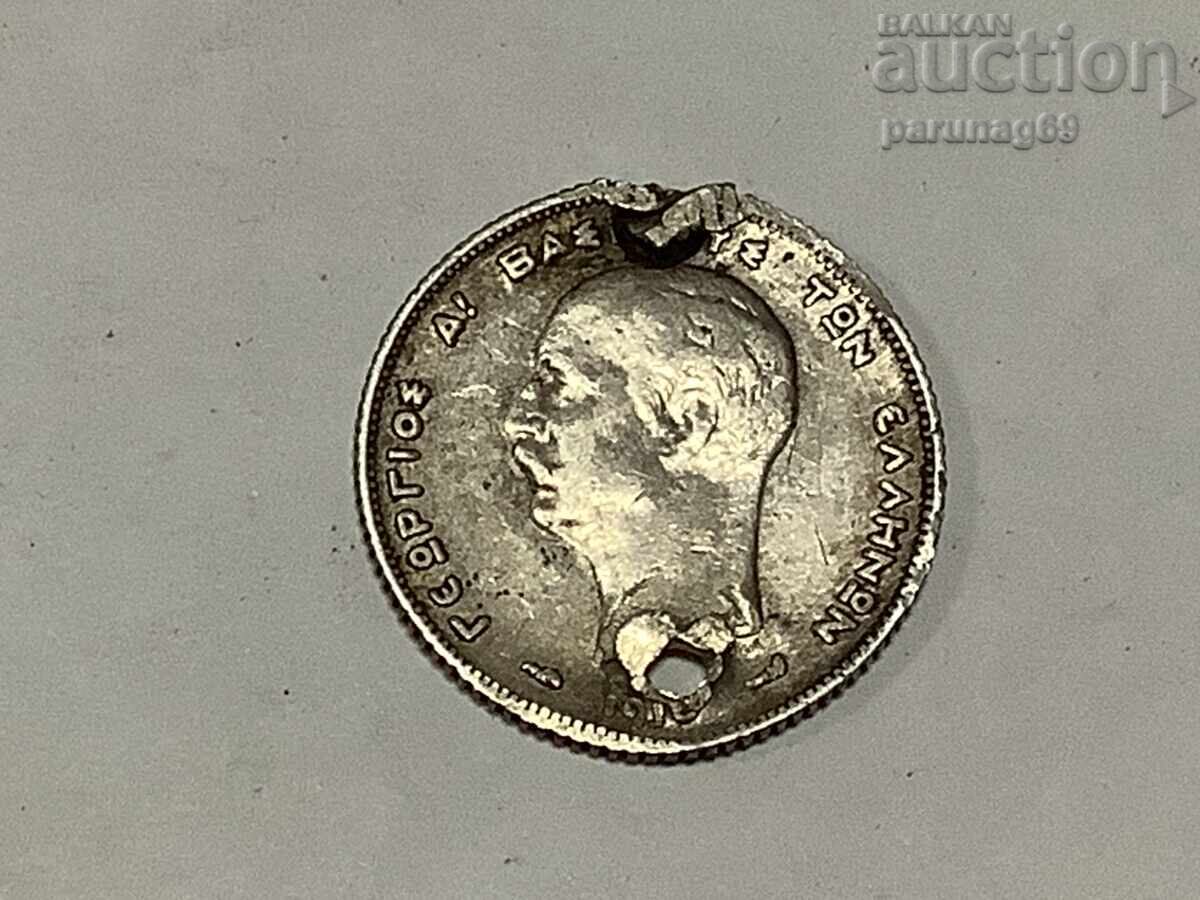 Greece 1 drachma 1911 - struck with price 18.00 BGN | € 9.20 Greece 1 drachma 1911 - struck with price 18.00 BGN | € 9.20