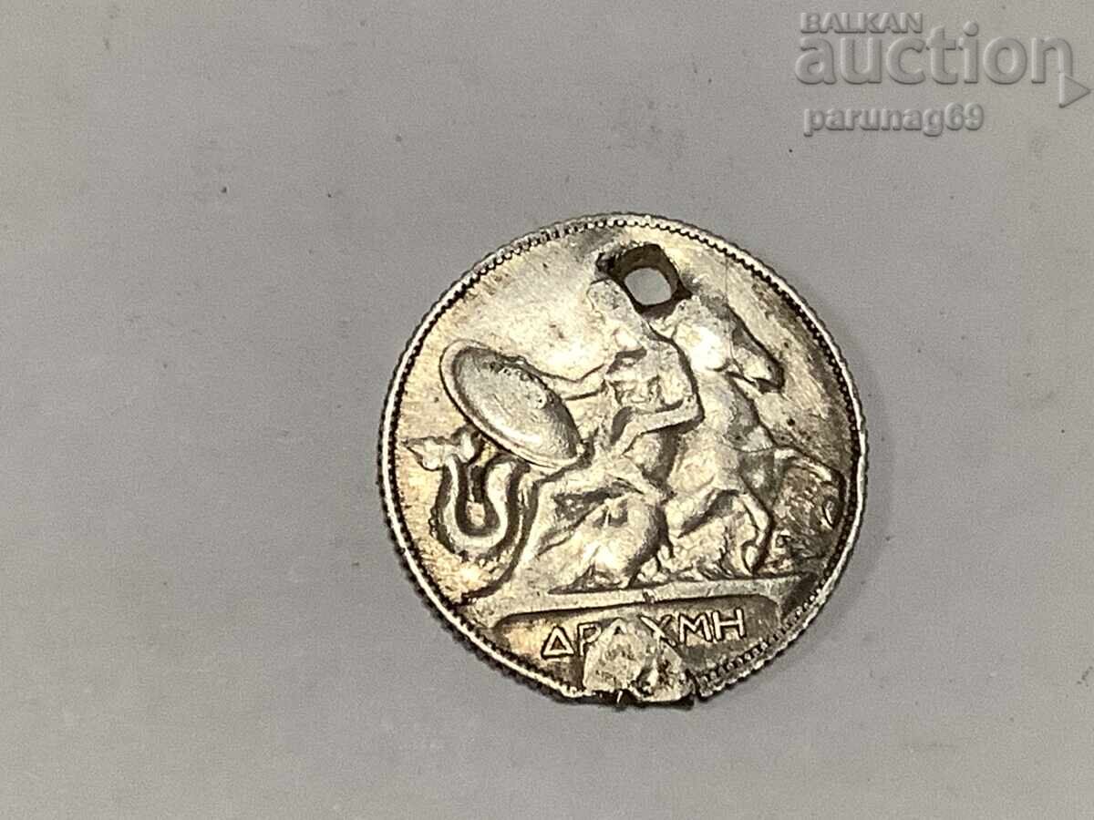 Greece 1 drachma 1911 - struck Greece 1 drachma 1911 - struck