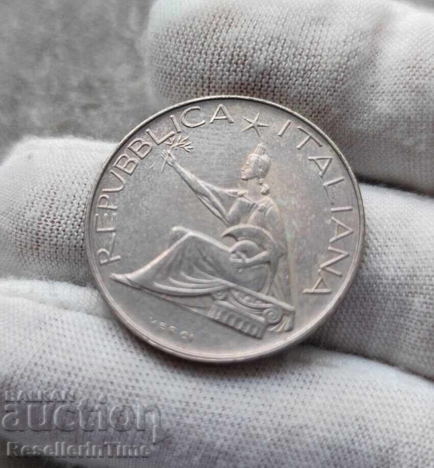 Silver coin 500 Lire Unification Centennial Silver coin 500 Lire Unification Centennial
