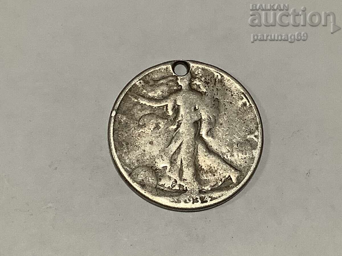 USA 1/2 dollar 1934 with hole with price 30.00 BGN | € 15.34 USA 1/2 dollar 1934 with hole with price 30.00 BGN | € 15.34