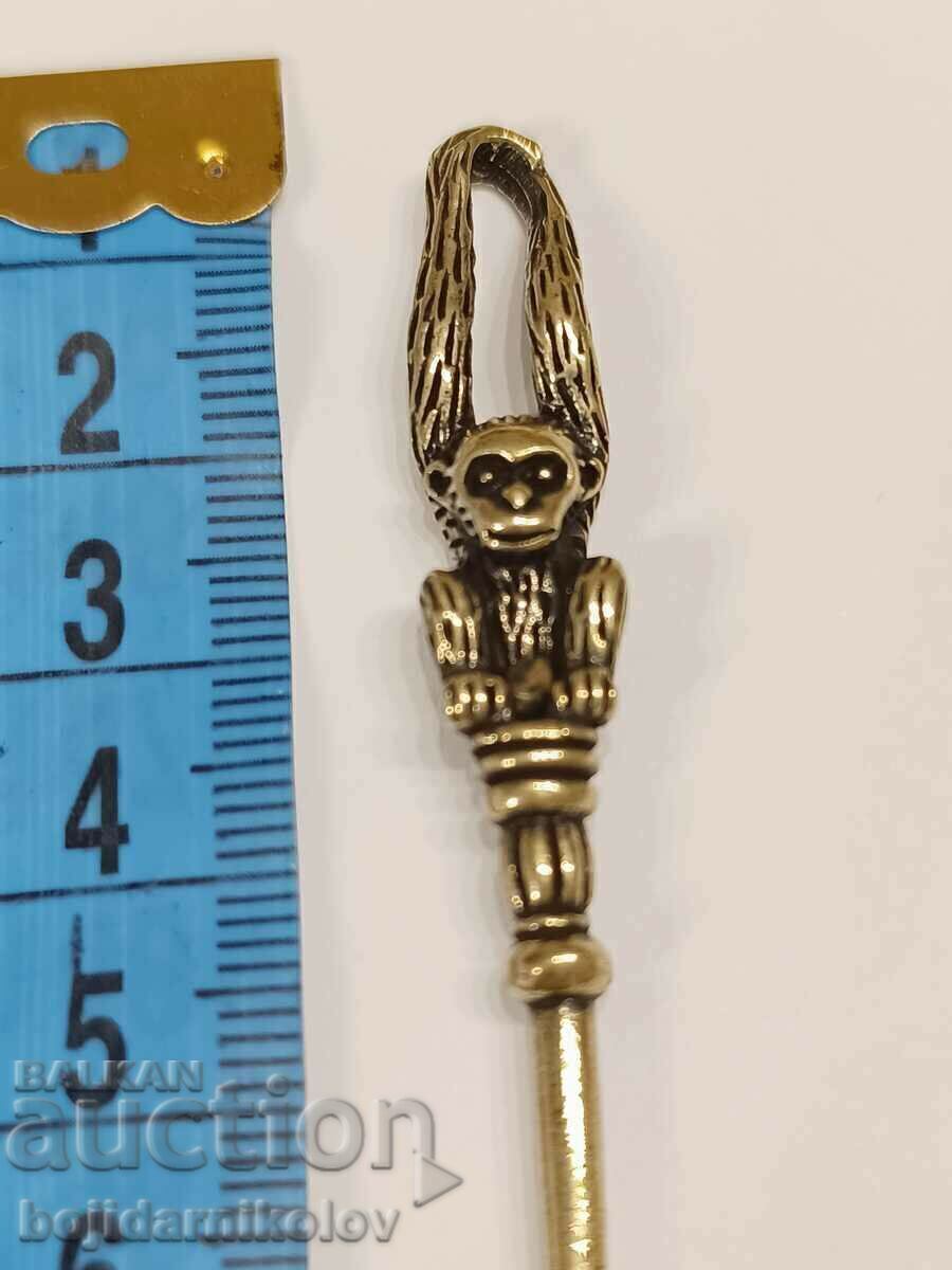 ΚΟΥΤΑΛΙ ΚΑΘΑΡΙΣΜΟΥ ΑΥΤΙΩΝ Μαϊμού. Αναμνηστικό ή...Οράλκινο. με τιμή € 10.00 | 19.56 BGN