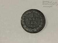 Germany Nassau 1 Kreuzer 1808