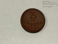 Germany (Notgeld City of Amberg) 25 pfennig 1921