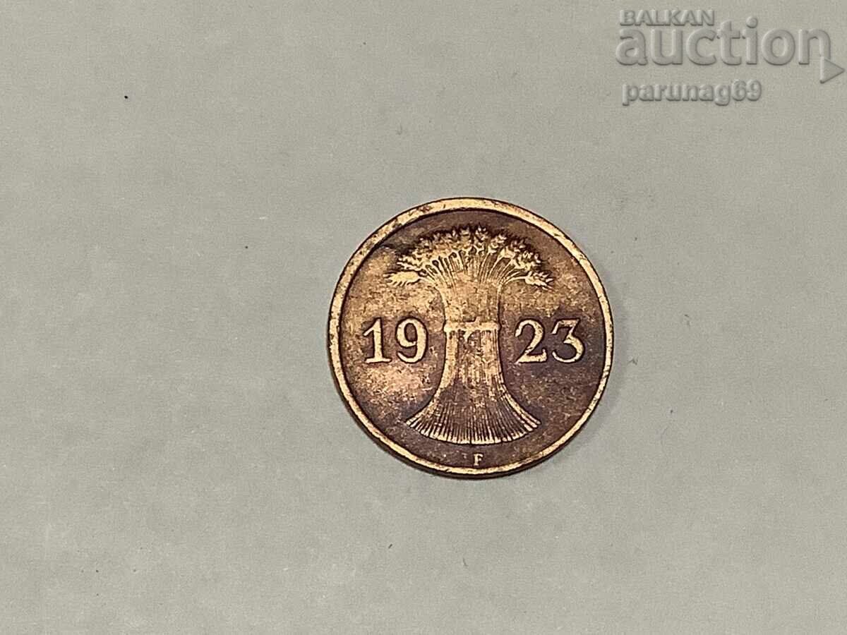 Germany 1 rentpfennig 1923 year F with price 3.00 BGN | € 1.53 Germany 1 rentpfennig 1923 year F with price 3.00 BGN | € 1.53
