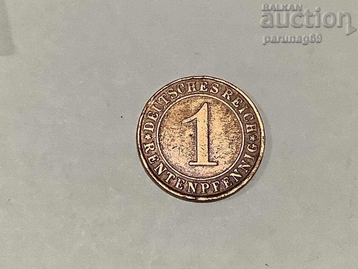 Germany 1 rentpfennig 1923 year F Germany 1 rentpfennig 1923 year F