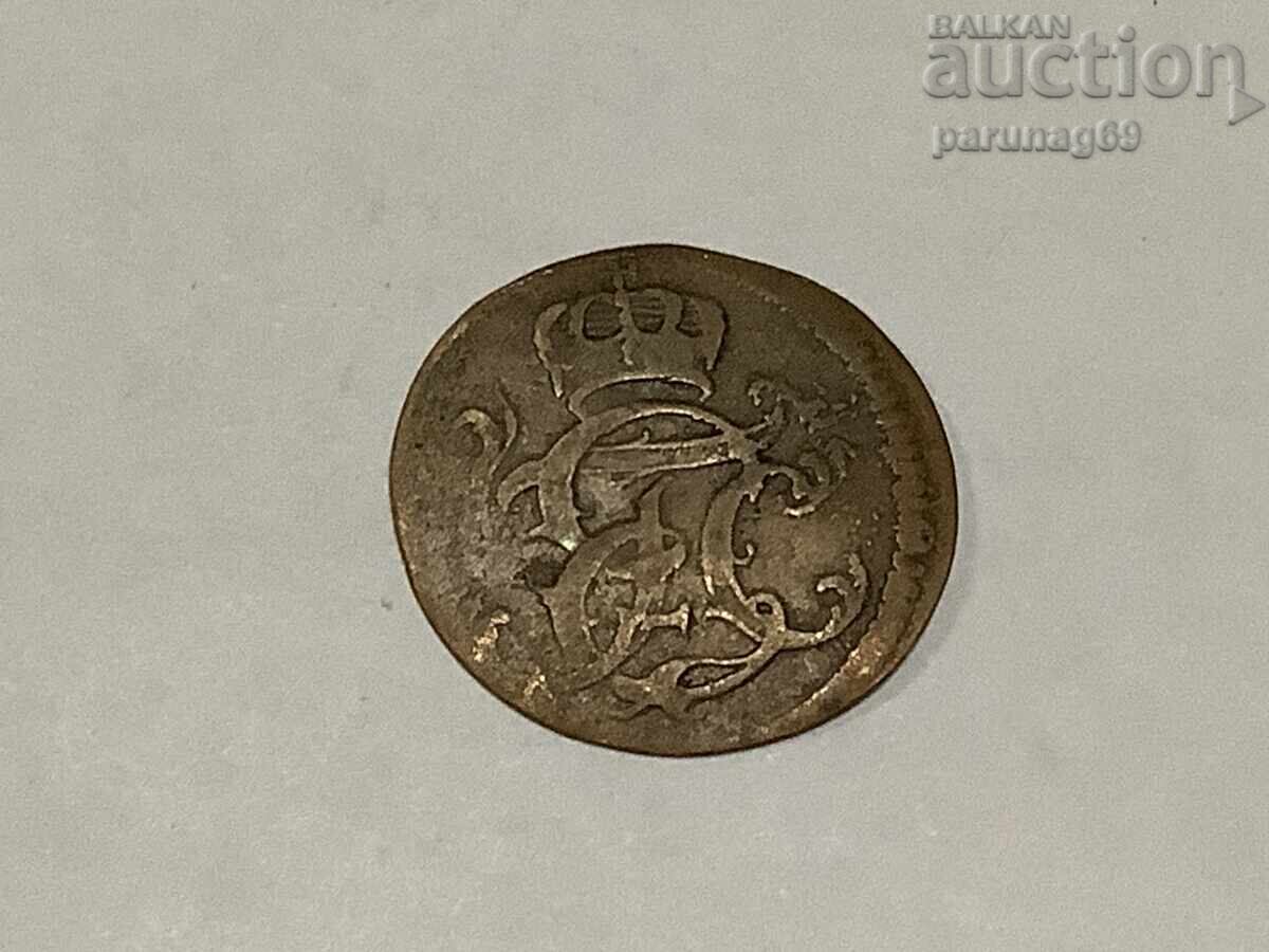 Germany Saxe-Hildburghausen 1 Heller 1761 with price 25.00 BGN | € 12.78