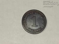 Germany 1 pfennig 1874