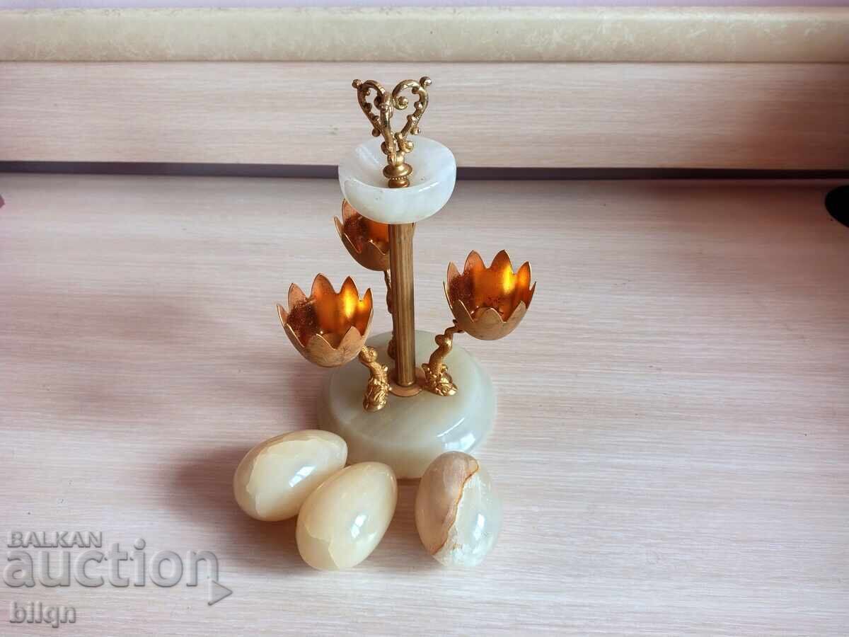 Delivery of Beautiful Onyx And Gold Plated Set Delivery of Beautiful Onyx And Gold Plated Set