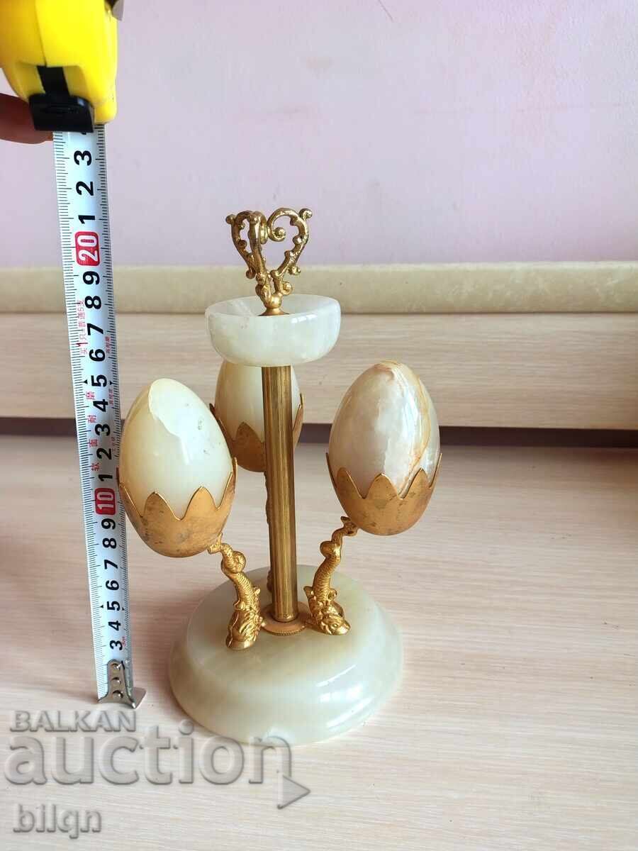 Beautiful Onyx And Gold Plated Set - 5 Beautiful Onyx And Gold Plated Set - 5