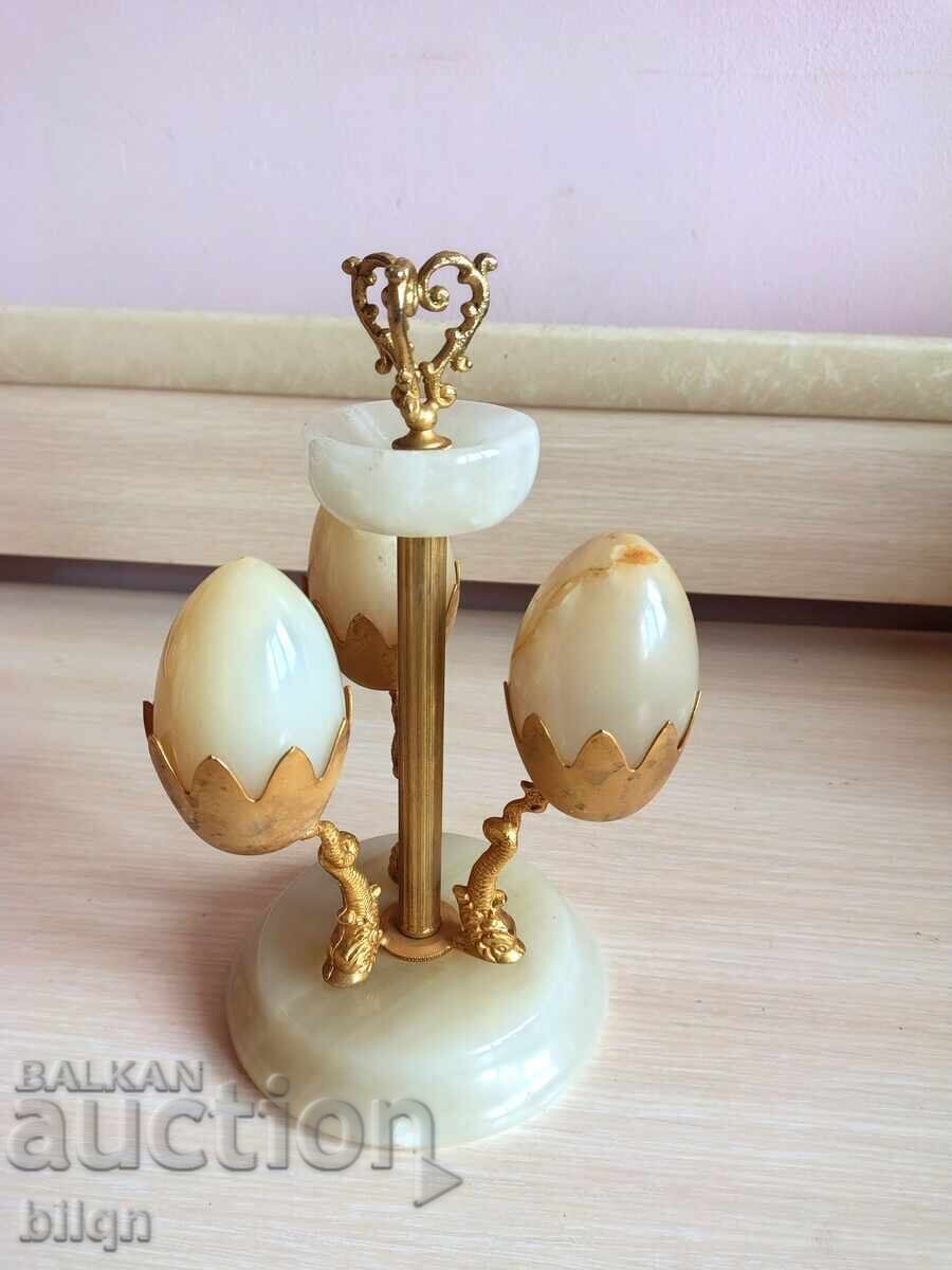 Beautiful Onyx And Gold Plated Set Beautiful Onyx And Gold Plated Set