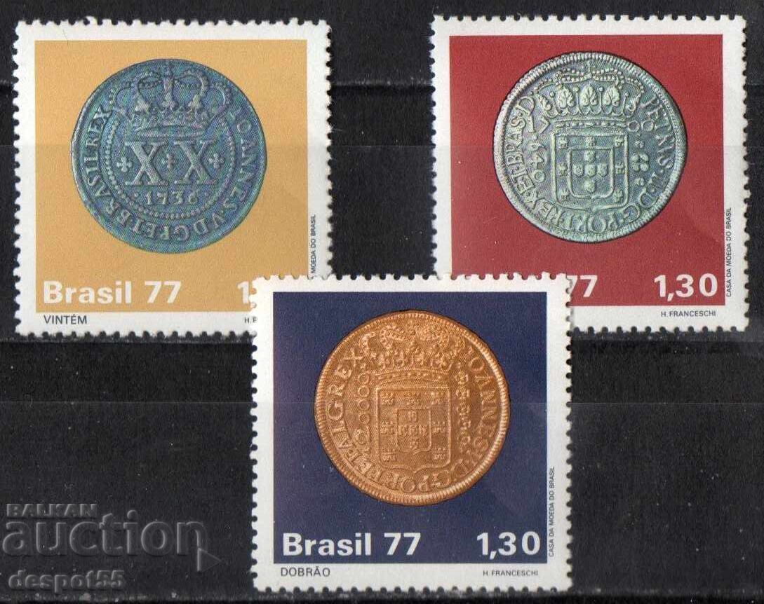 1977. Brazil. Brazilian colonial coins. 1977. Brazil. Brazilian colonial coins.