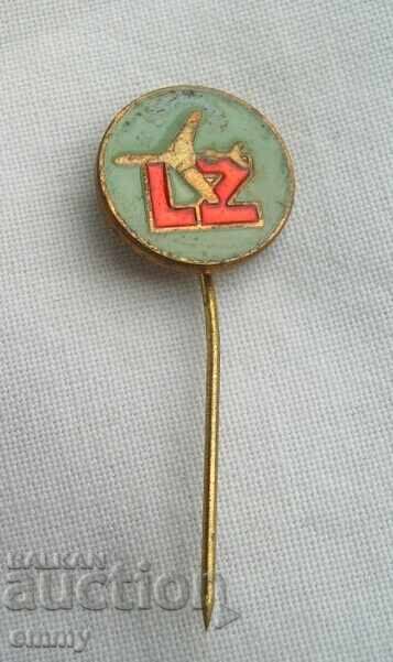 Badge - LZ plane, Bulgaria Badge - LZ plane, Bulgaria