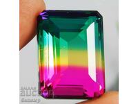 BZC!57.60 kt natural tourmaline emerald from 1st!