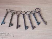 Old lock keys