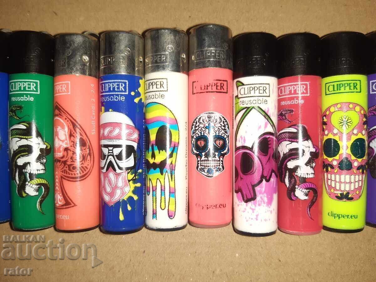 Auction Old Clipper lighters, Clipper - 15 pieces Auction Old Clipper lighters, Clipper - 15 pieces