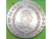 Αυστρία 20 Kreuzer 1804 G - Bala Mare Tilt Franz II R