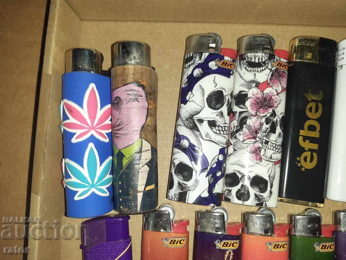 Old BIC lighters and others - 14 pieces with price 16.00 BGN | € 8.18 Old BIC lighters and others - 14 pieces with price 16.00 BGN | € 8.18