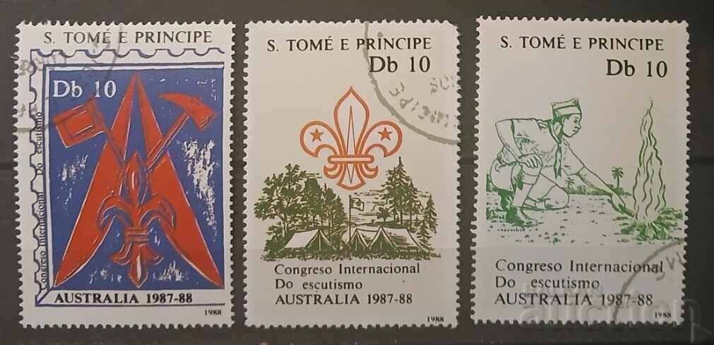 Cercetașii din Sao Tome 1988 Cercetașii din Sao Tome 1988