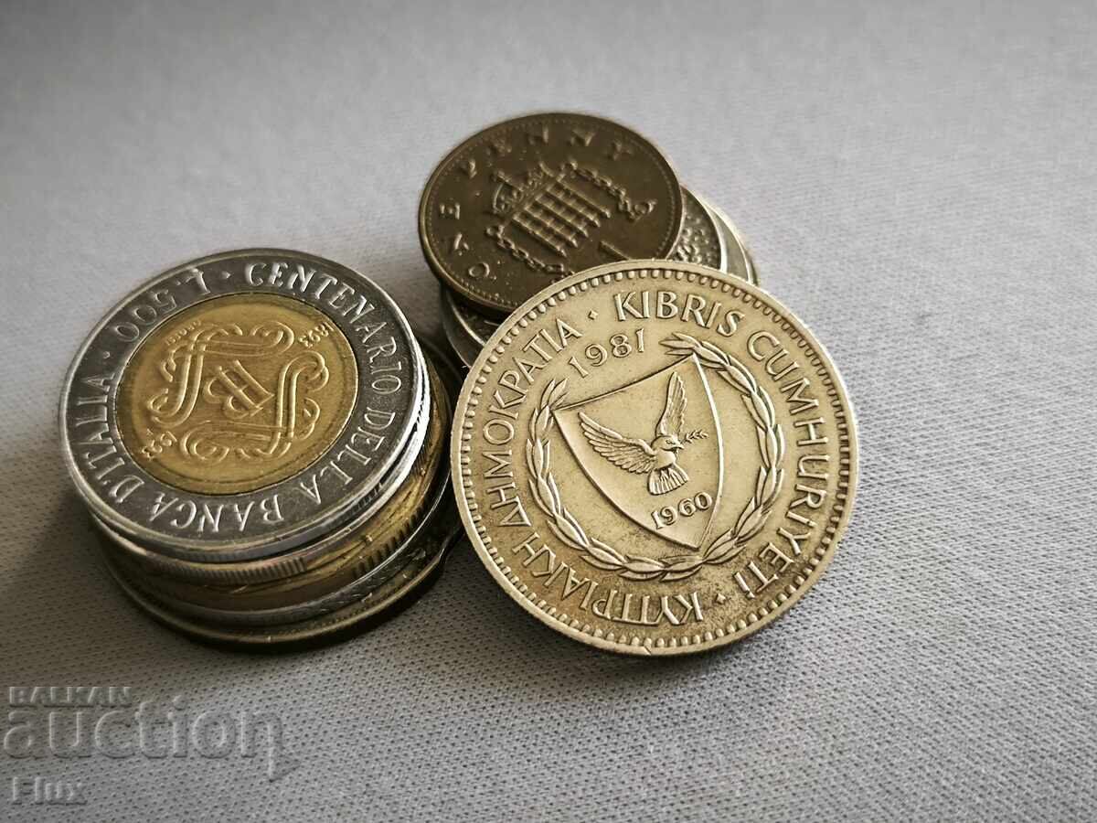 Coin - Cyprus - 100 mils | 1981 with price 5.85 BGN | € 2.99 Coin - Cyprus - 100 mils | 1981 with price 5.85 BGN | € 2.99