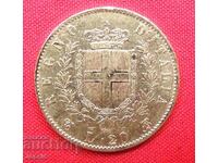 20 Lire 1865 Italy (20 Lire Italy) (gold)