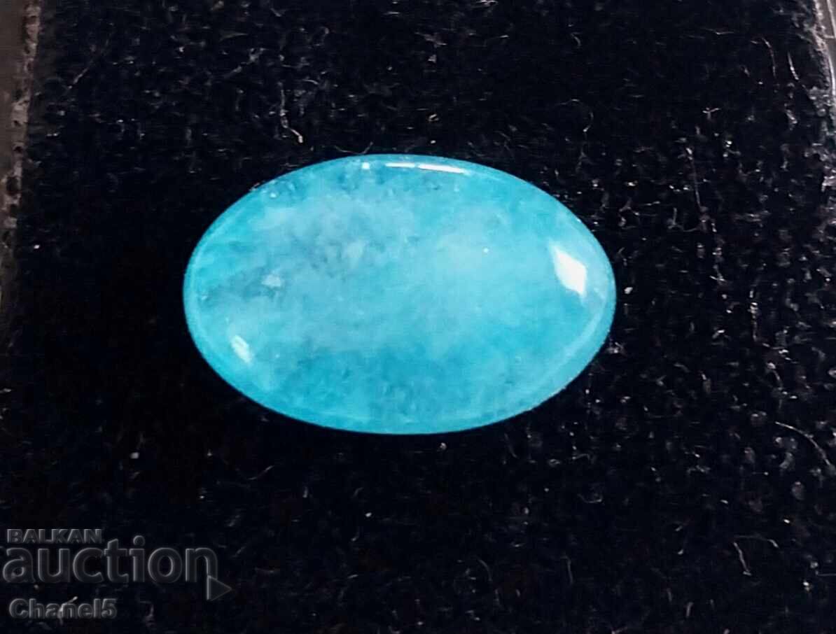 NATURAL AQUAMARINE - OVAL, BRAZIL - 4.93 carats (723) NATURAL AQUAMARINE - OVAL, BRAZIL - 4.93 carats (723)
