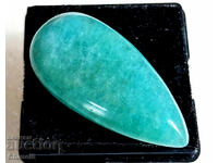 NATURAL BLUE-GREEN AQUAMARINE - DROP - 24,10 ct (724)