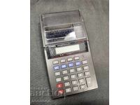 BZC OLD RETRO CALCULATOR WITH CASIO PRINTER