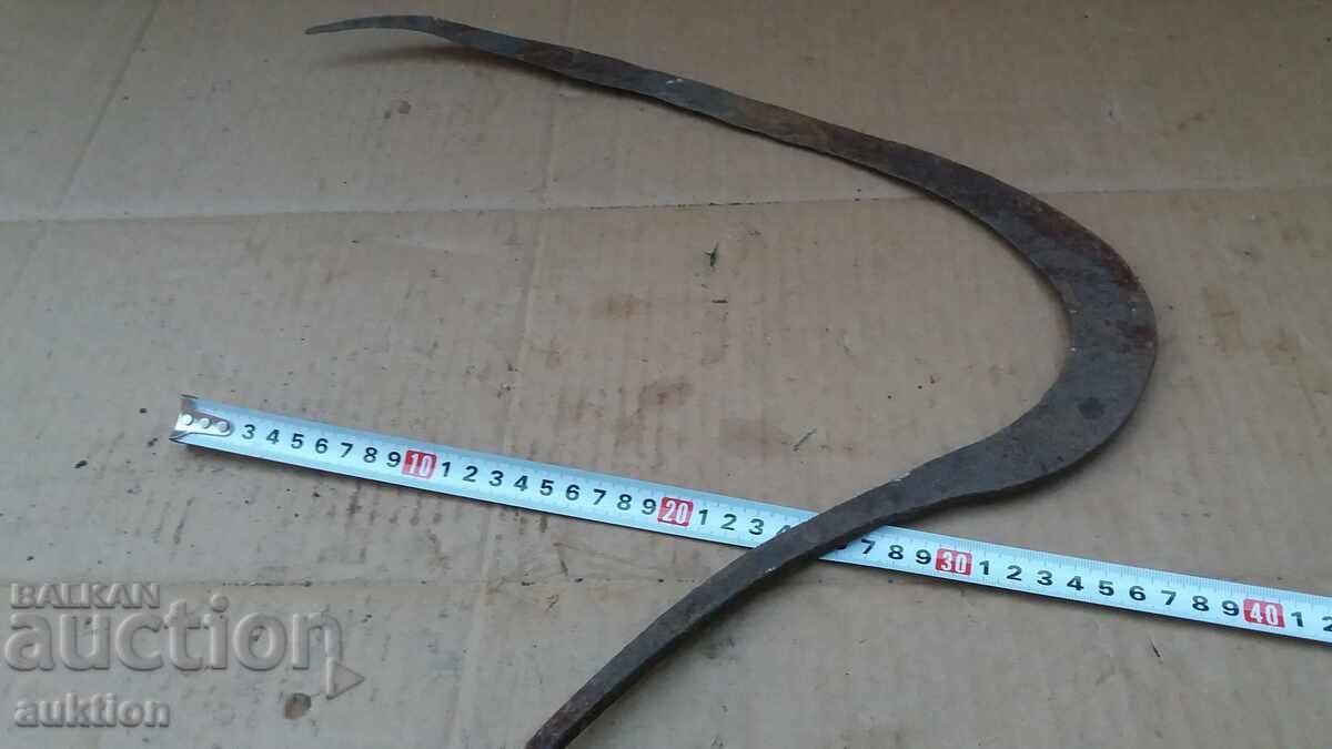 FORGED RENAISSANCE SICKLE - 5 FORGED RENAISSANCE SICKLE - 5