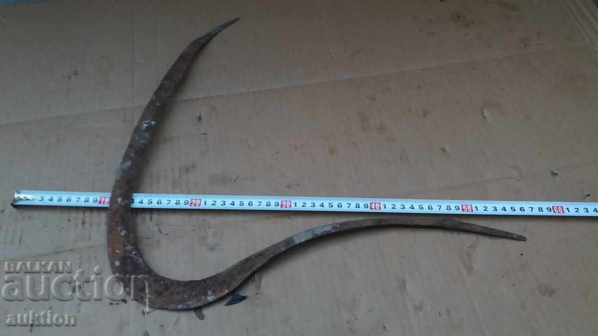 FORGED RENAISSANCE SICKLE - 7 FORGED RENAISSANCE SICKLE - 7