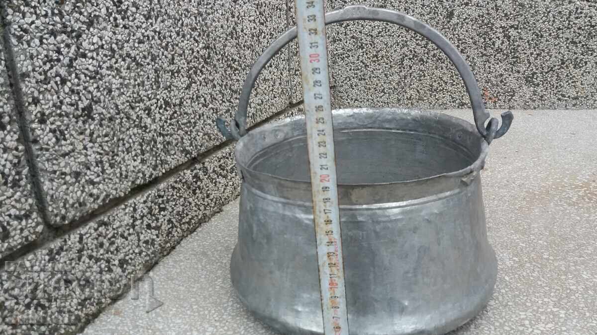 EXCELLENT FORGED RENAISSANCE COPPER, BOILER, KALAIDISAN BOILER - 5 EXCELLENT FORGED RENAISSANCE COPPER, BOILER, KALAIDISAN BOILER - 5