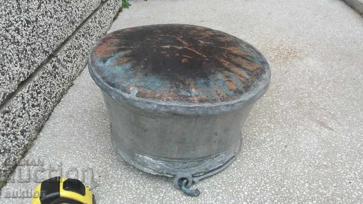 EXCELLENT FORGED RENAISSANCE COPPER, BOILER, KALAIDISAN BOILER - 7 EXCELLENT FORGED RENAISSANCE COPPER, BOILER, KALAIDISAN BOILER - 7